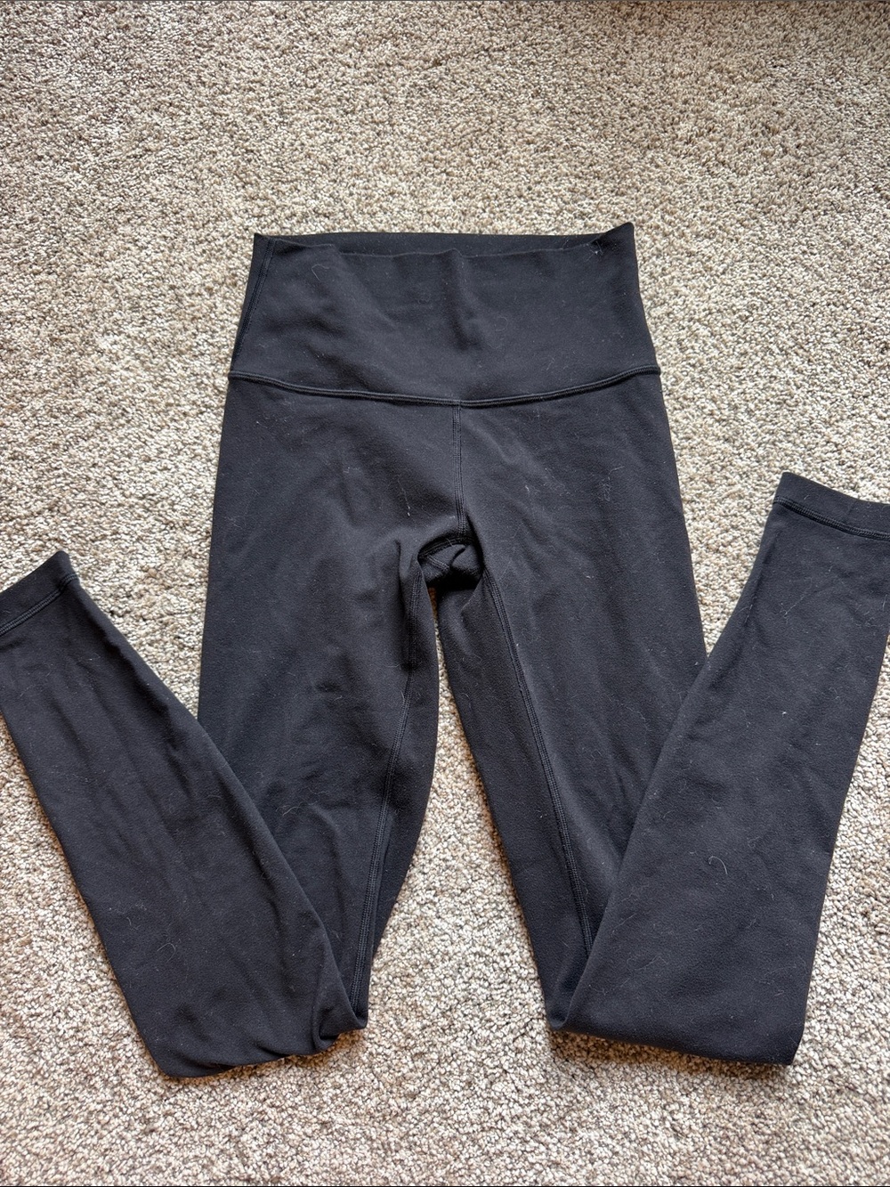 Lululemon black leggings sz 4 full length